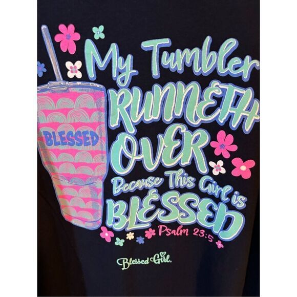 Blessed Girl Plus Size Tee 2X - Picture 6 of 6
